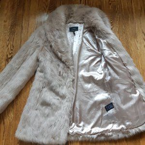 Le Chateau cream/beige fur coat